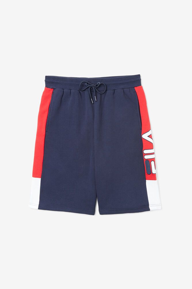 Fila Miesten Shortsit Roy Laivastonsininen - ITYS-07516